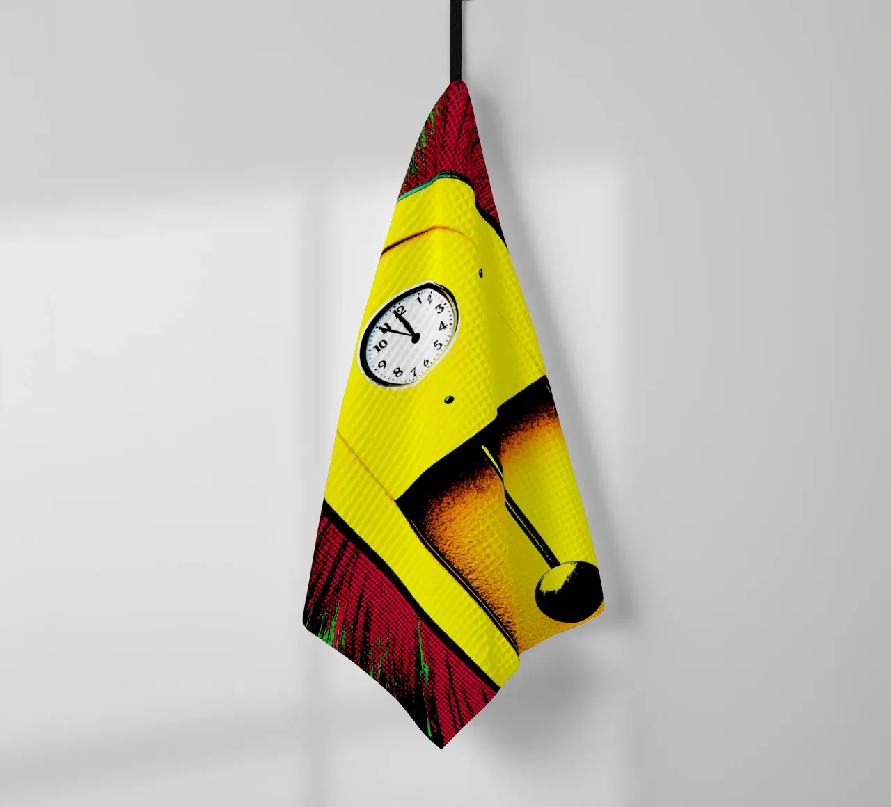 Orologio a pendolo - Pop Art canovaccio da cucina da ColorCrash Gallery