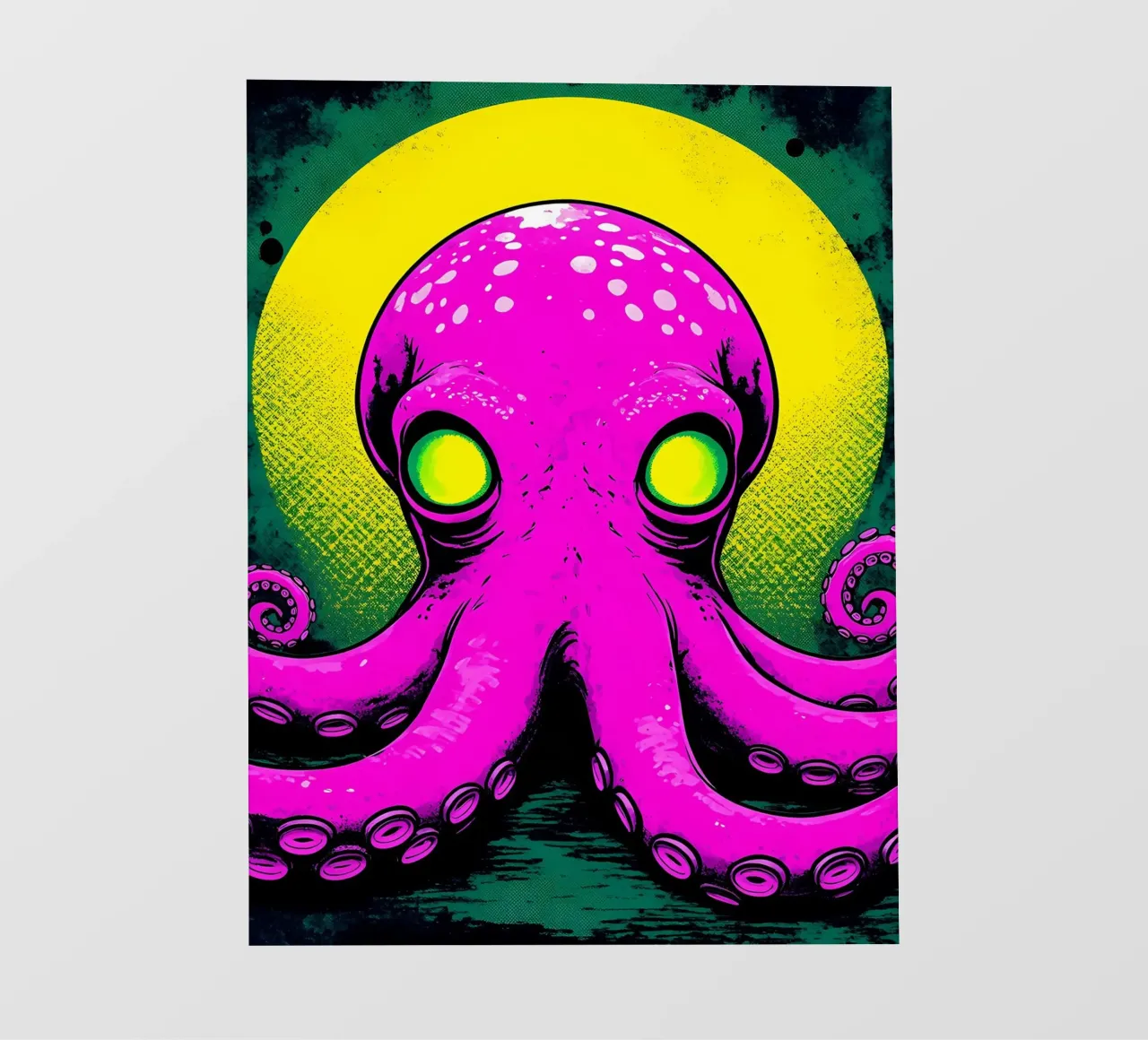 Octopus - Pop Art pvc cover by ColorCrash Gallery
