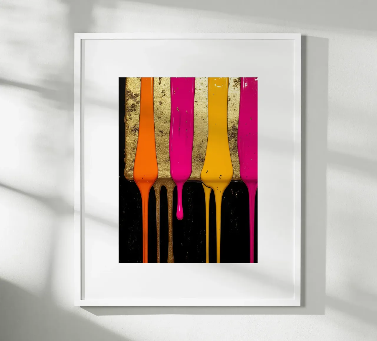 Gocce di vernice - Pop Art poster da ColorCrash Gallery