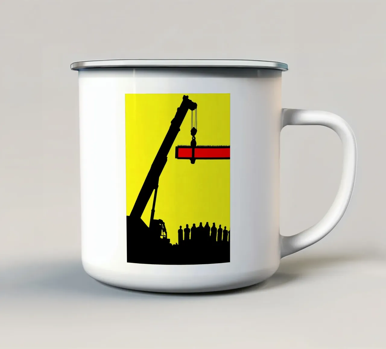 Gru - Pop Art tazza in smalto da ColorCrash Gallery