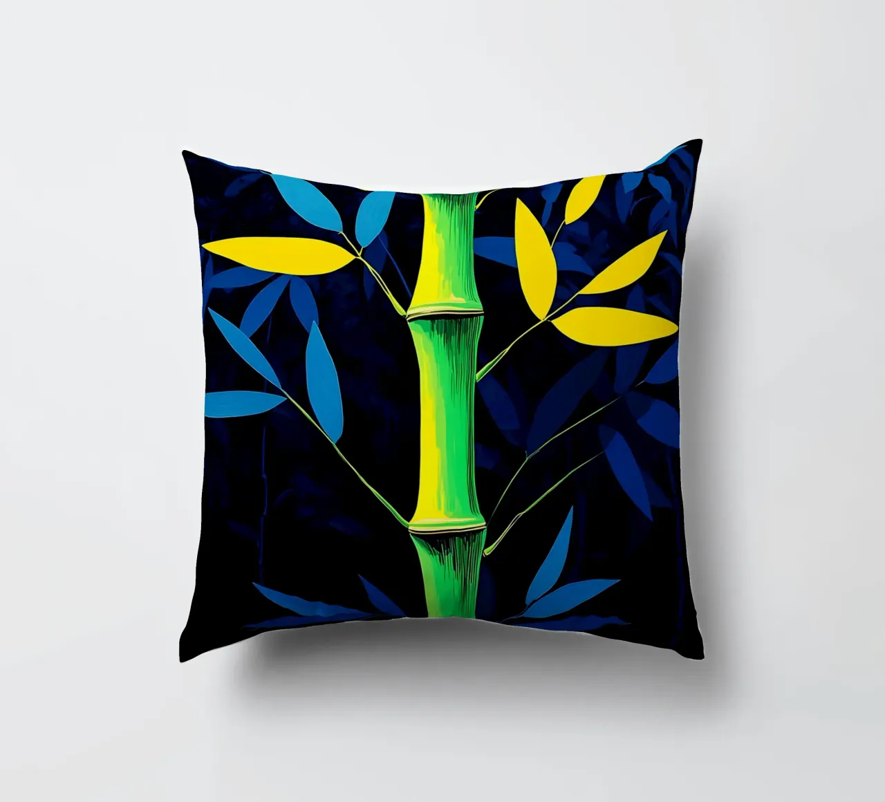 Bambù - Pop Art cuscino da ColorCrash Gallery