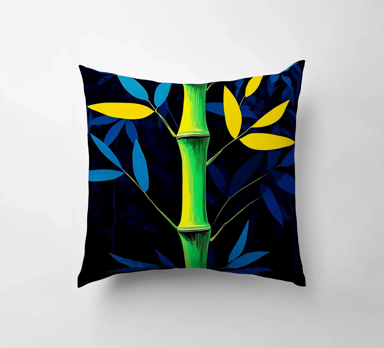 Bambù - Pop Art cuscino da ColorCrash Gallery