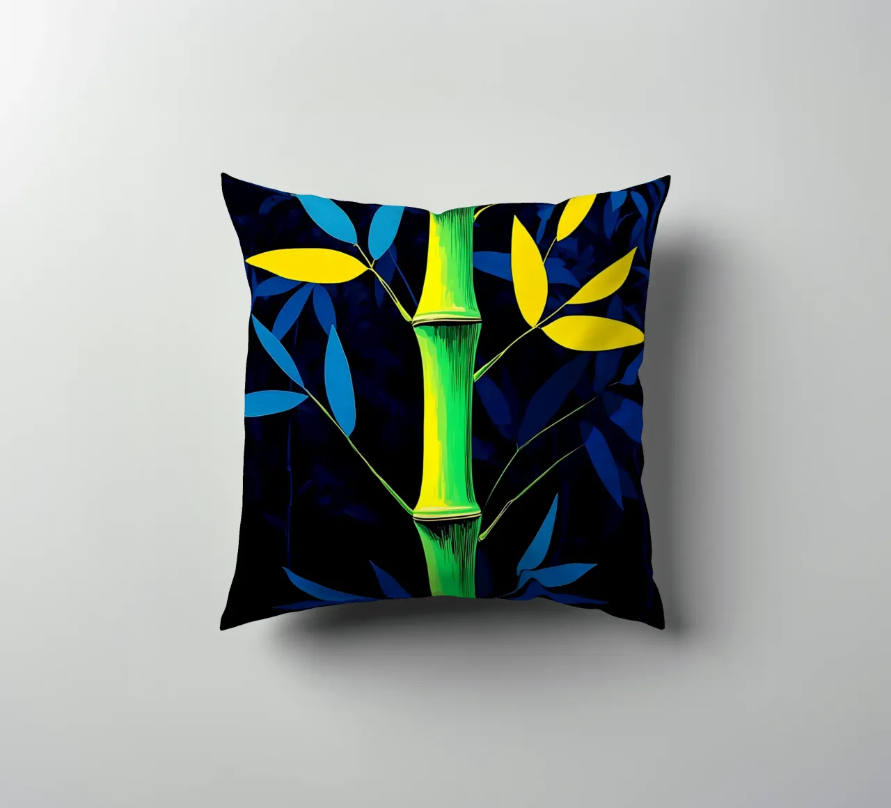 Bambù - Pop Art cuscino da ColorCrash Gallery