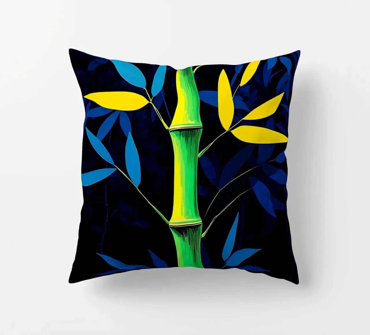 Bambù - Pop Art cuscino da ColorCrash Gallery