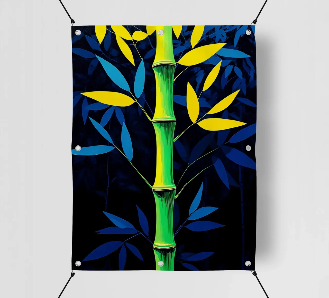 Bambù - Pop Art telo in pvc da ColorCrash Gallery