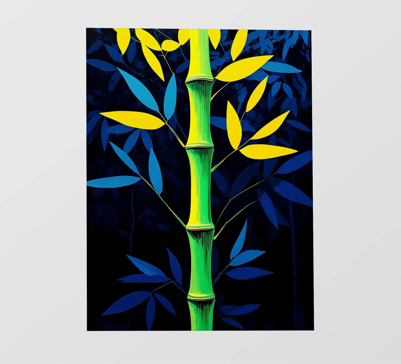 Bambù - Pop Art telo in pvc da ColorCrash Gallery