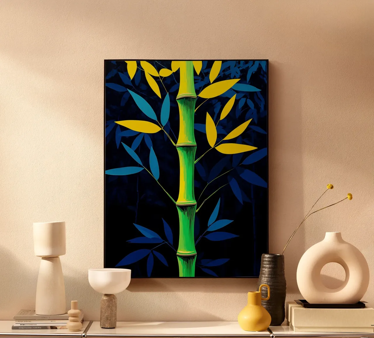 Bambù - Pop Art plexiglass da ColorCrash Gallery
