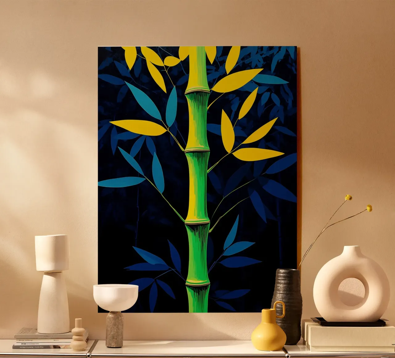 Bambù - Pop Art plexiglass da ColorCrash Gallery