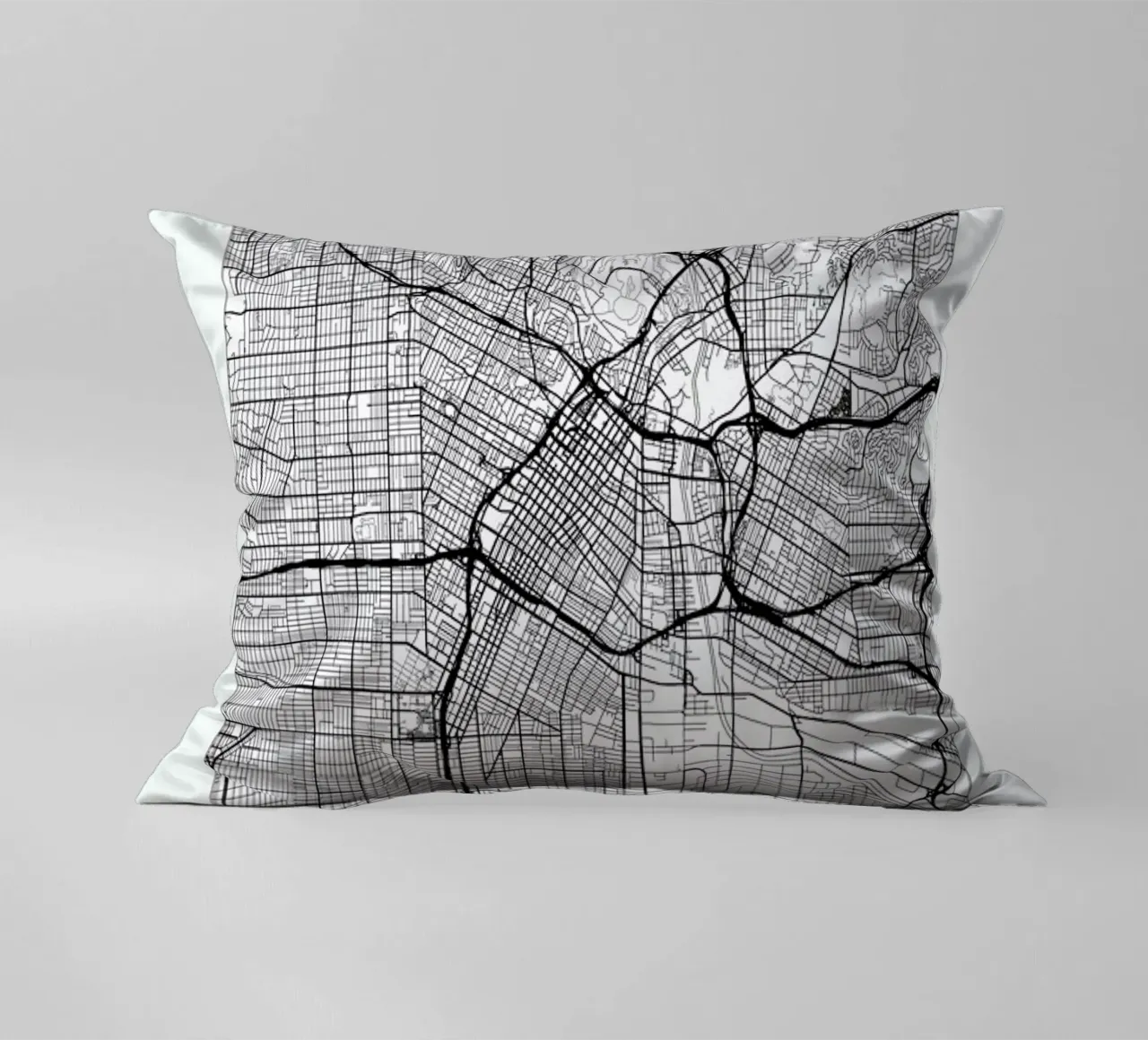 Los Angeles Minimal decorative cushion by Hubert Roguski
