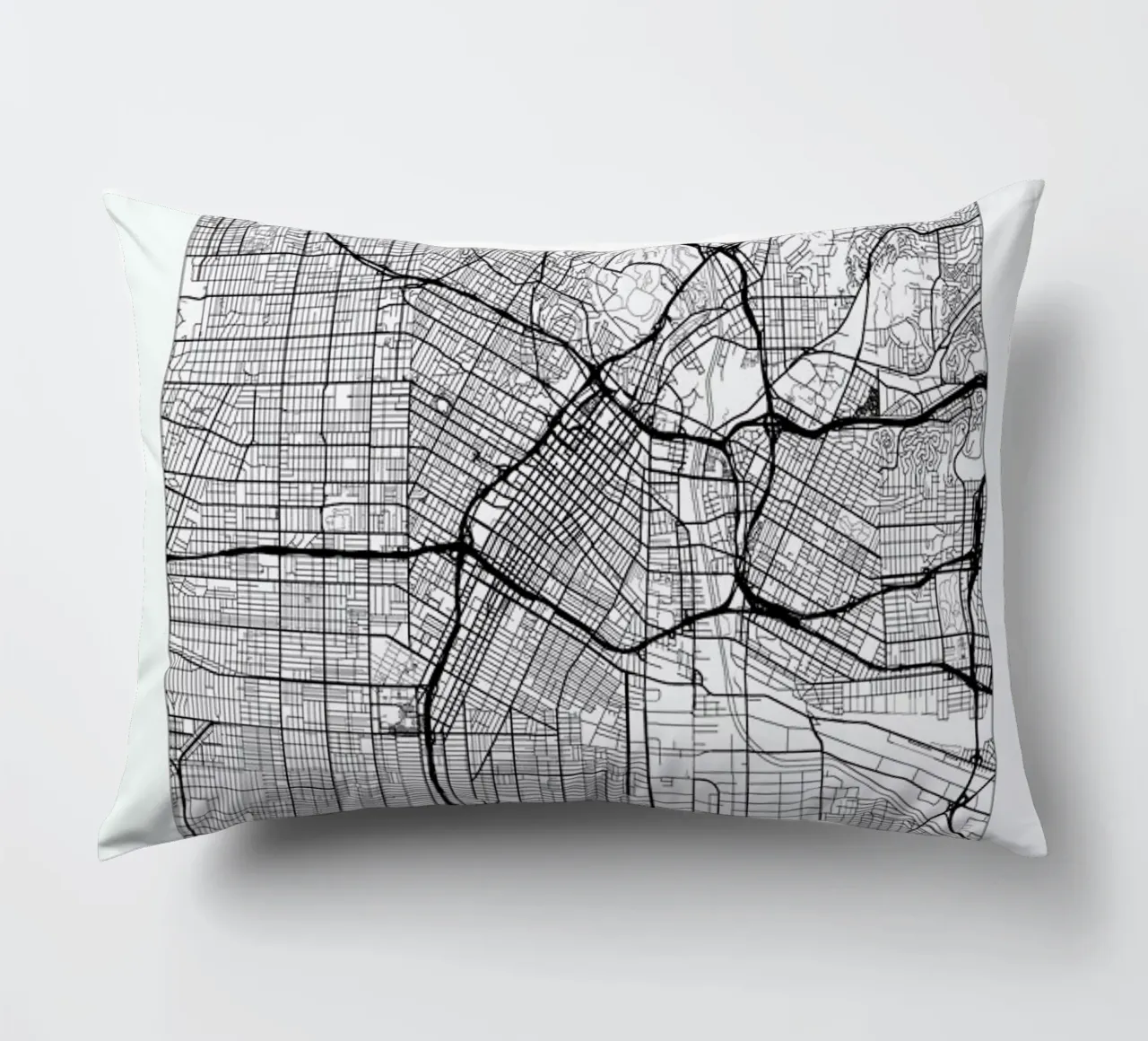 Los Angeles Minimal decorative cushion by Hubert Roguski