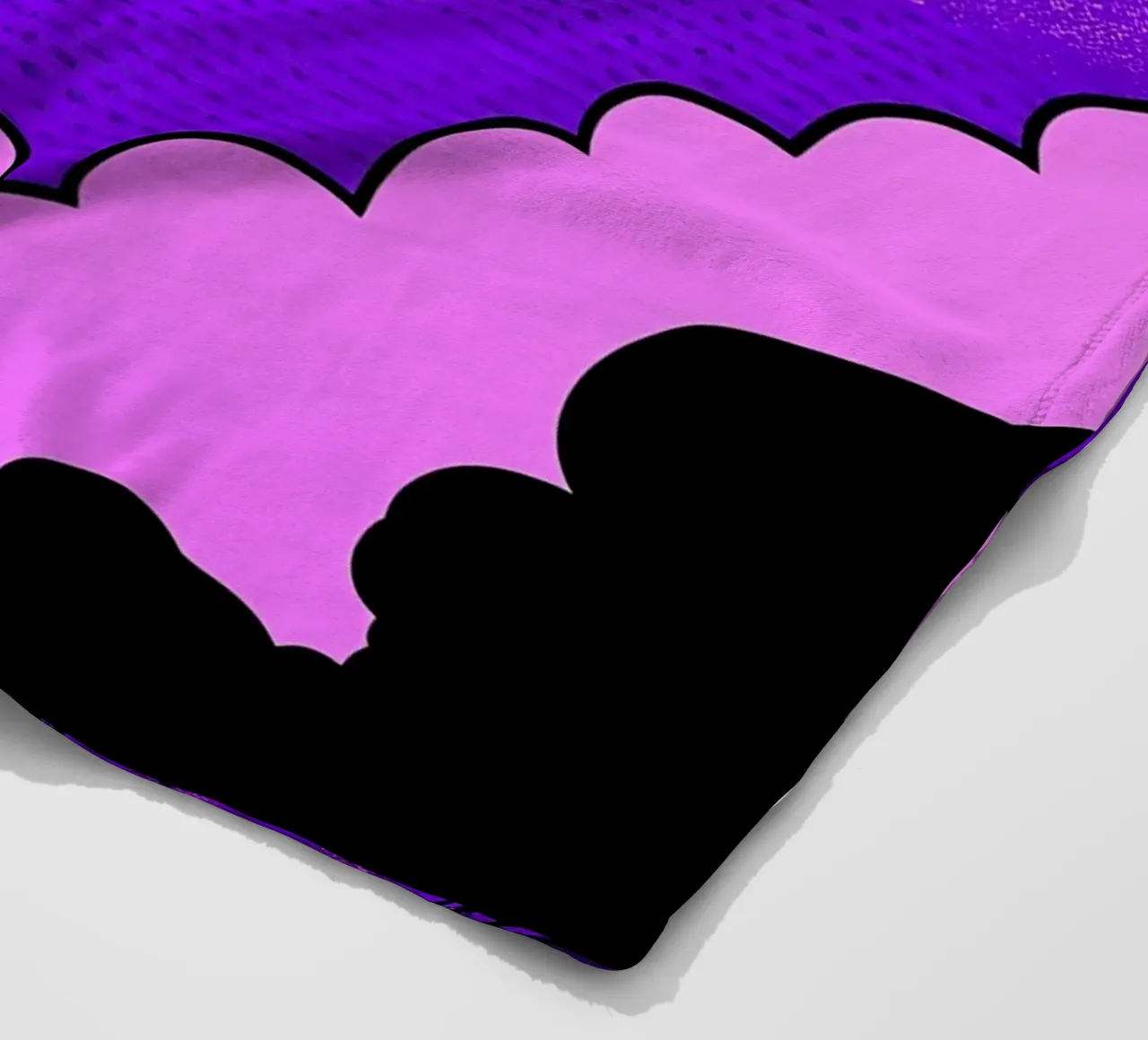 Dirigibile - Pop Art coperta in pile da ColorCrash Gallery