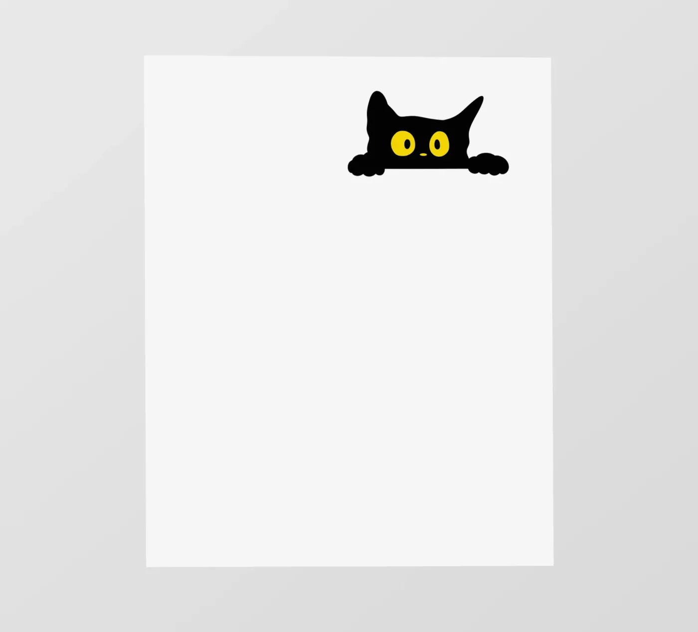 kat fotobehang van khoailang