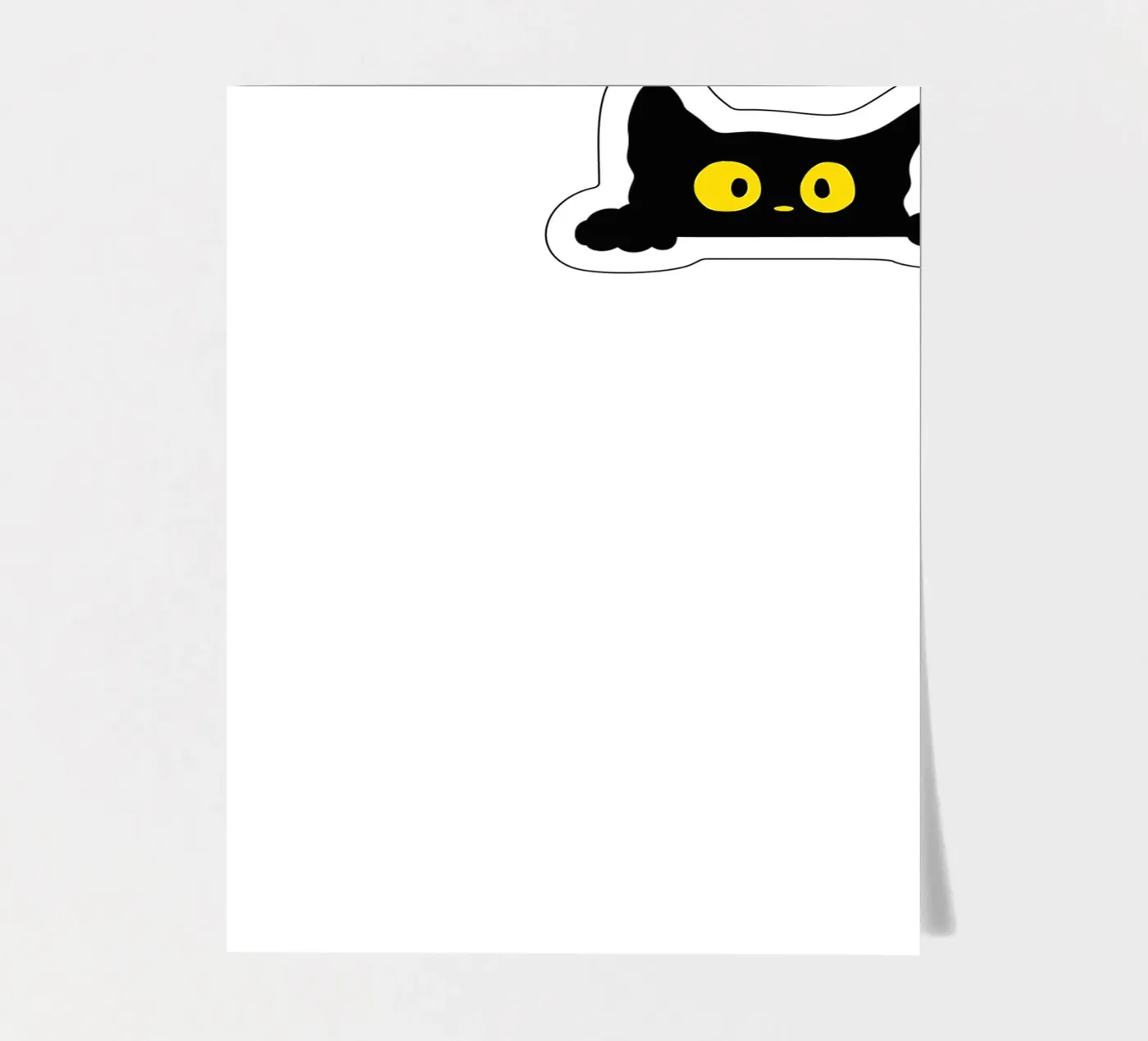 cat sticker sheet by khoailang