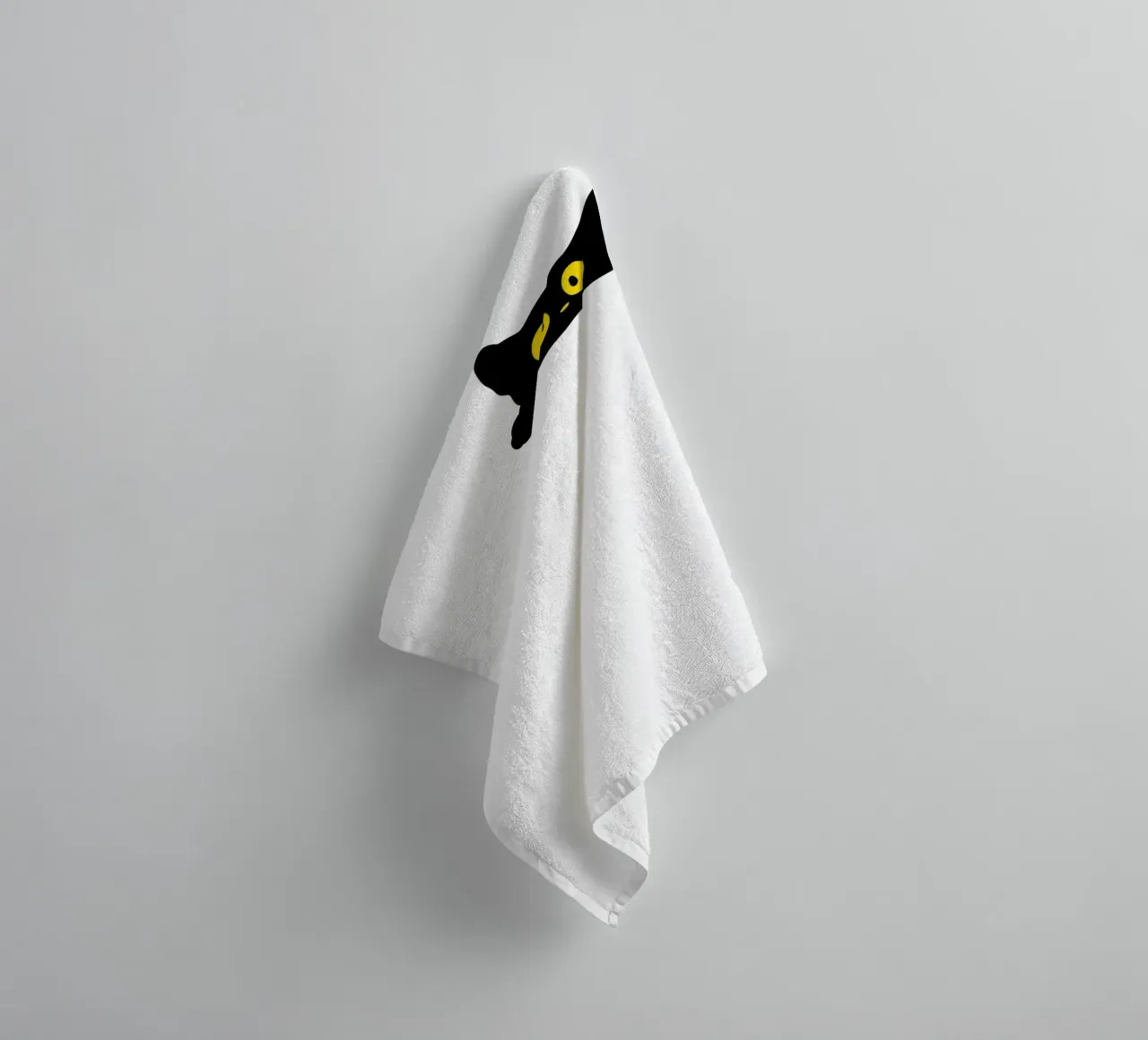 cat towel by khoailang