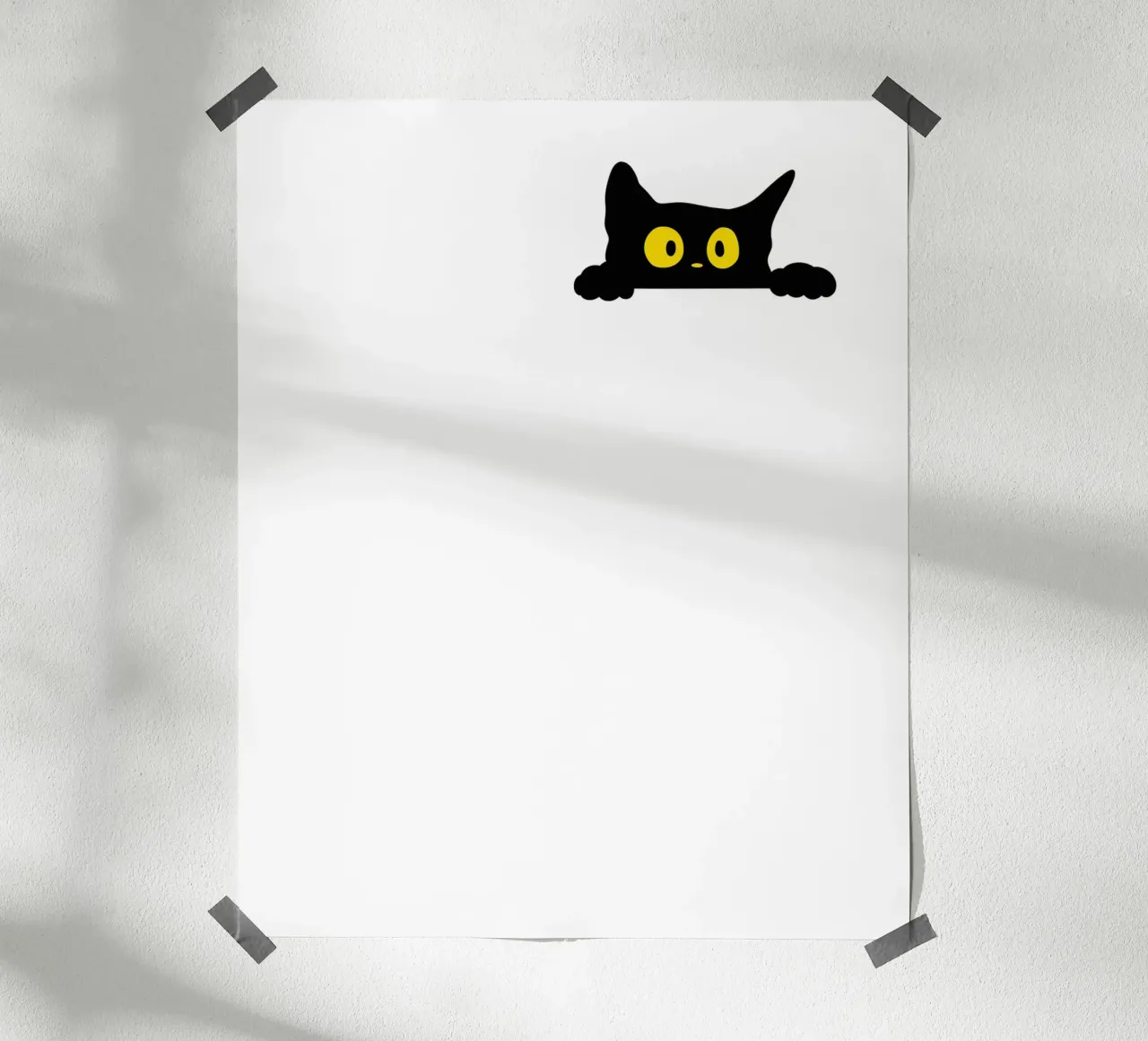 cat poster by khoailang