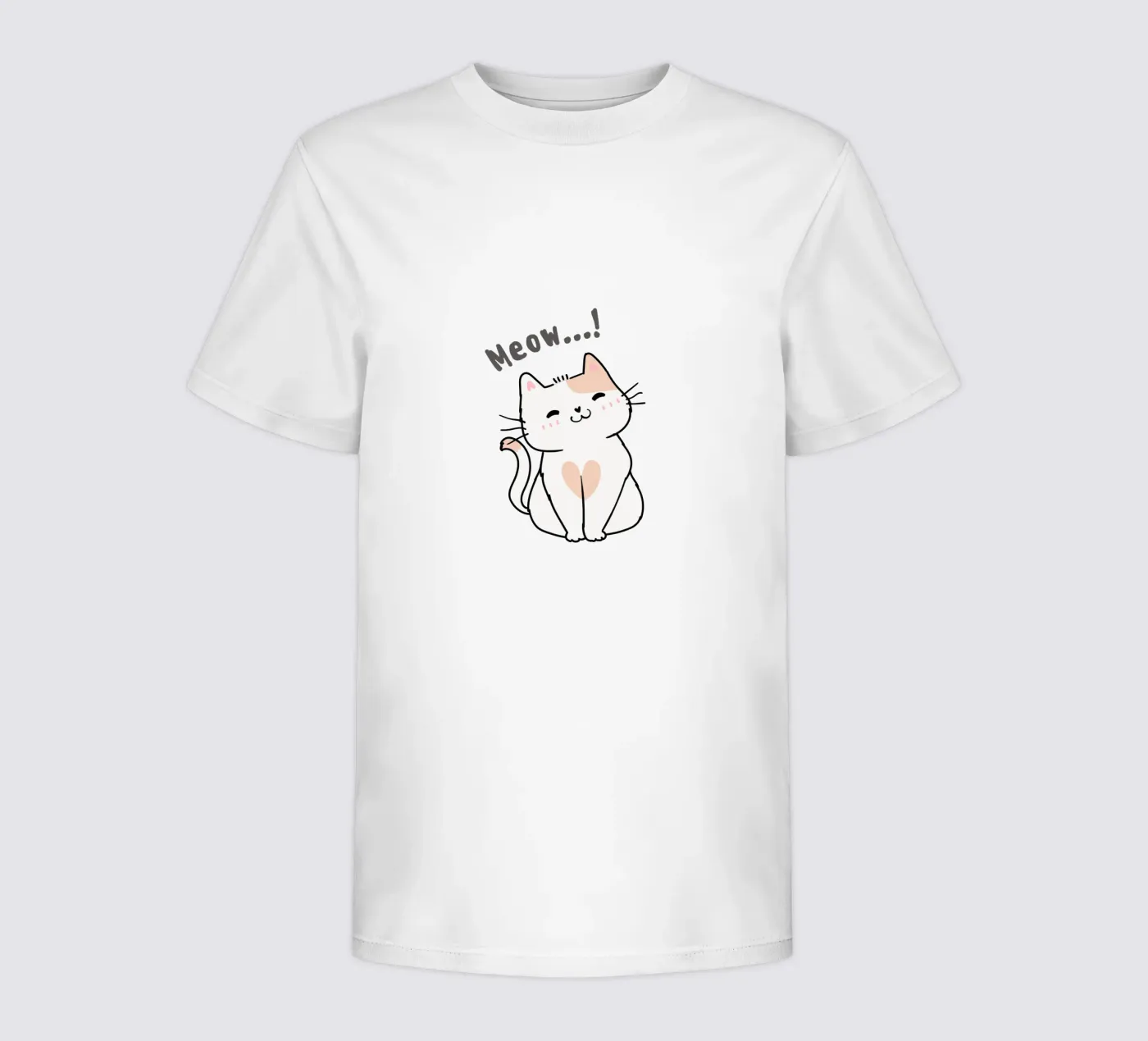 gatto t-shirt bambini da khoailang