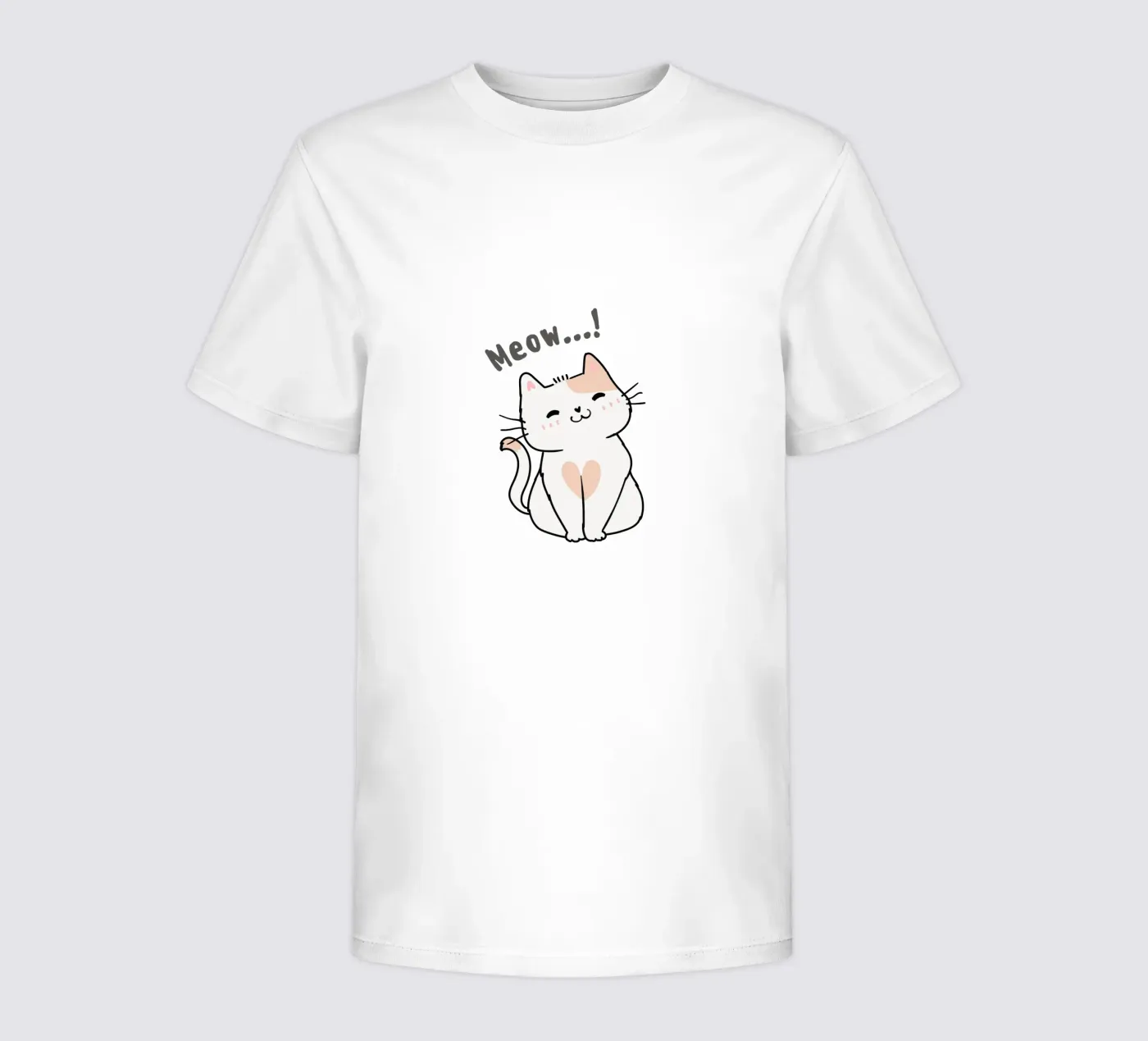 gatto t-shirt bambini da khoailang