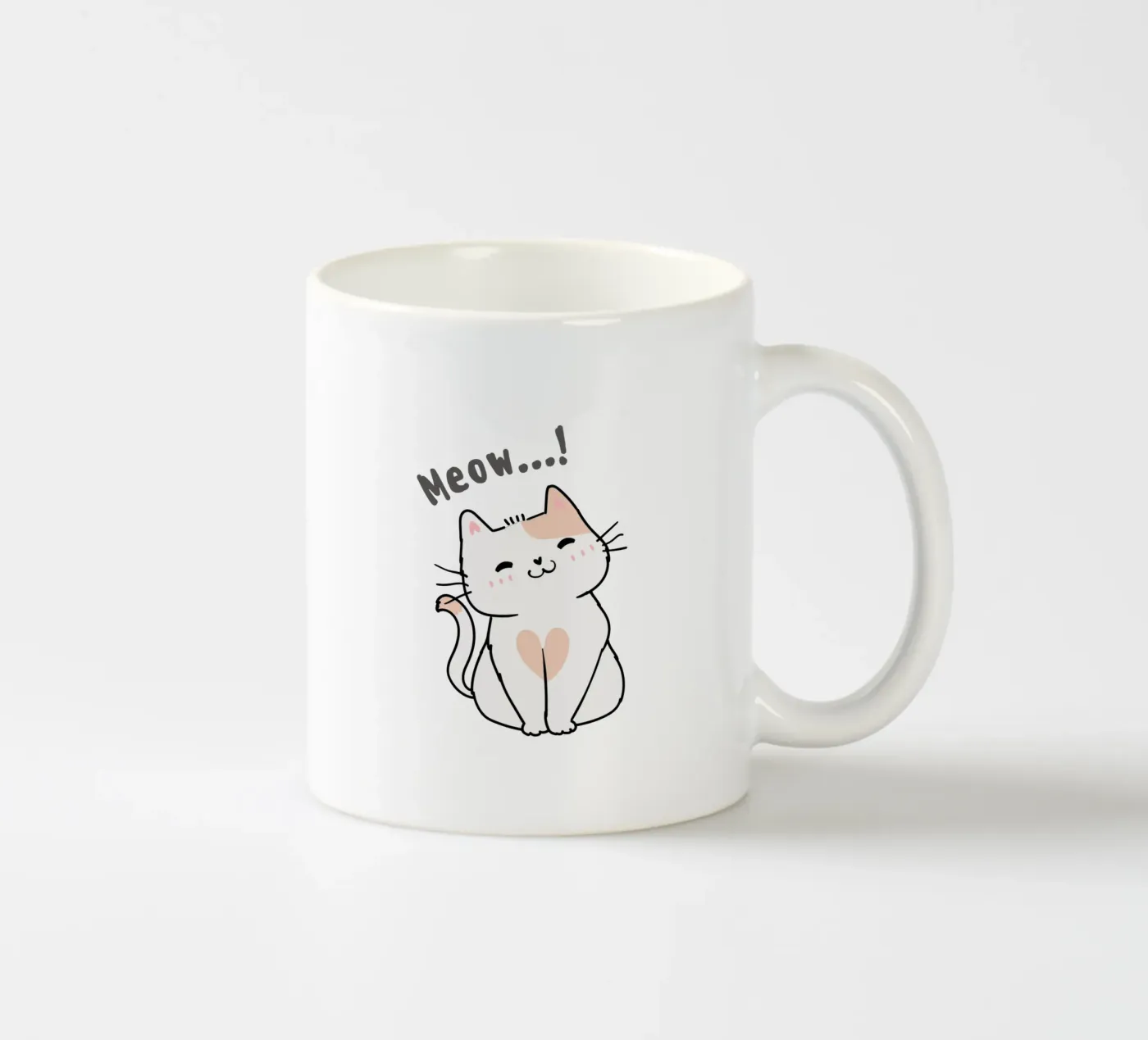 catt ceramic mug by khoailang