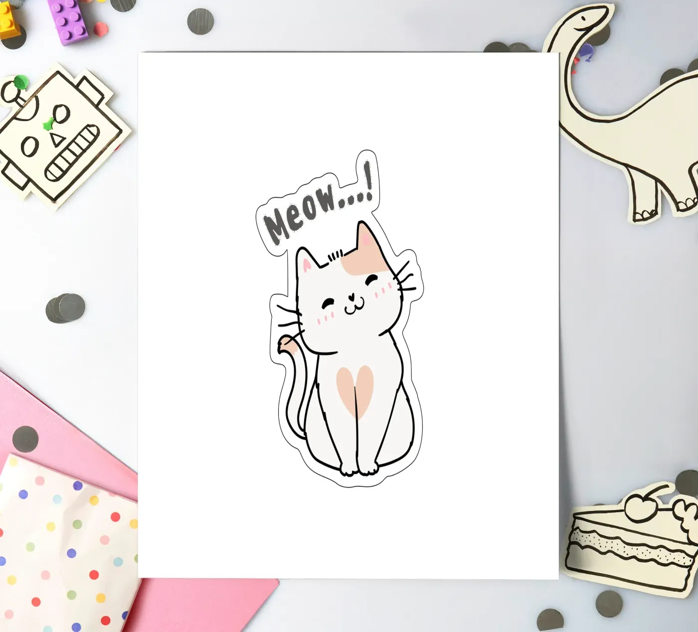 catt sticker sheet by khoailang