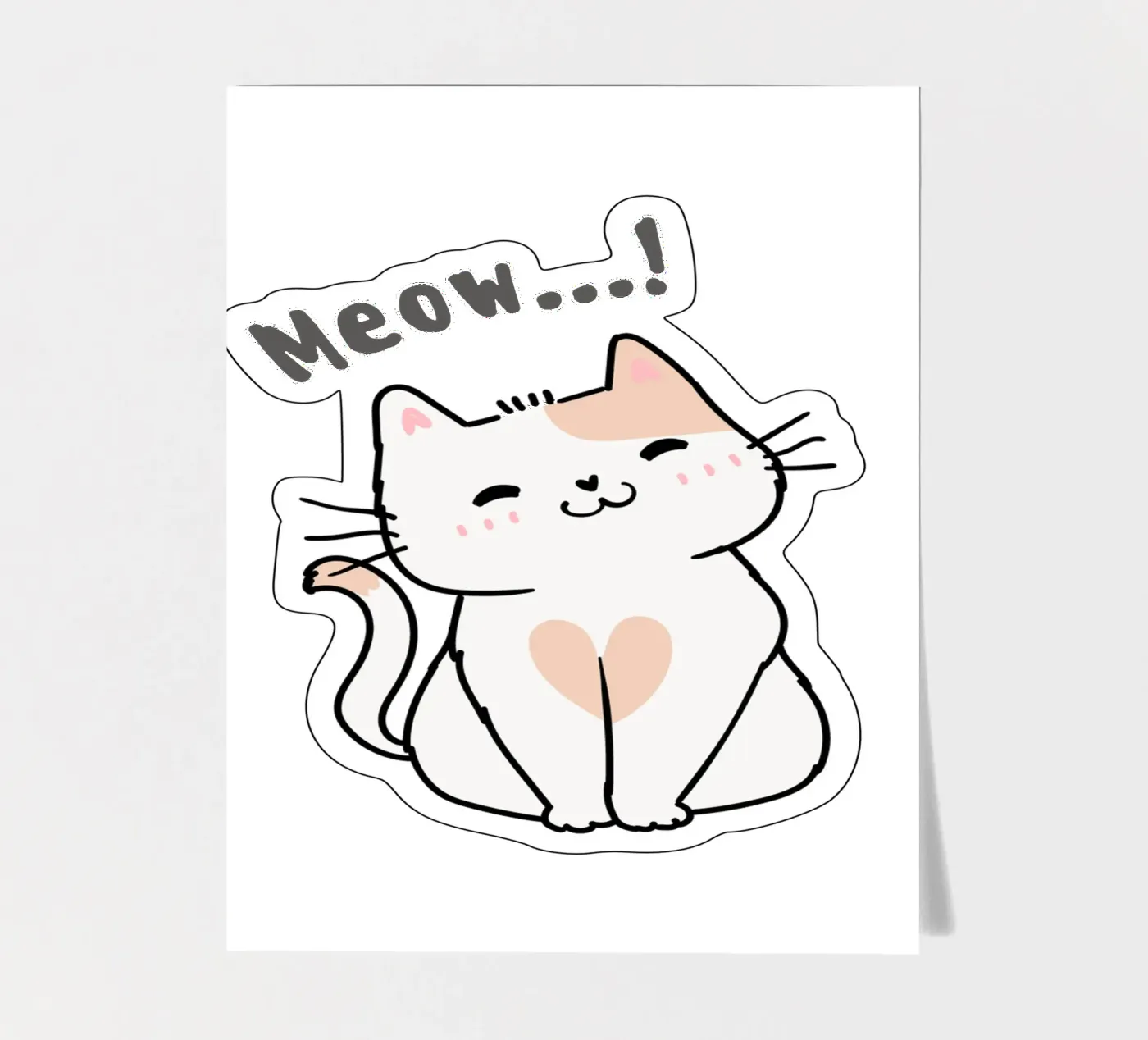 catt sticker sheet by khoailang