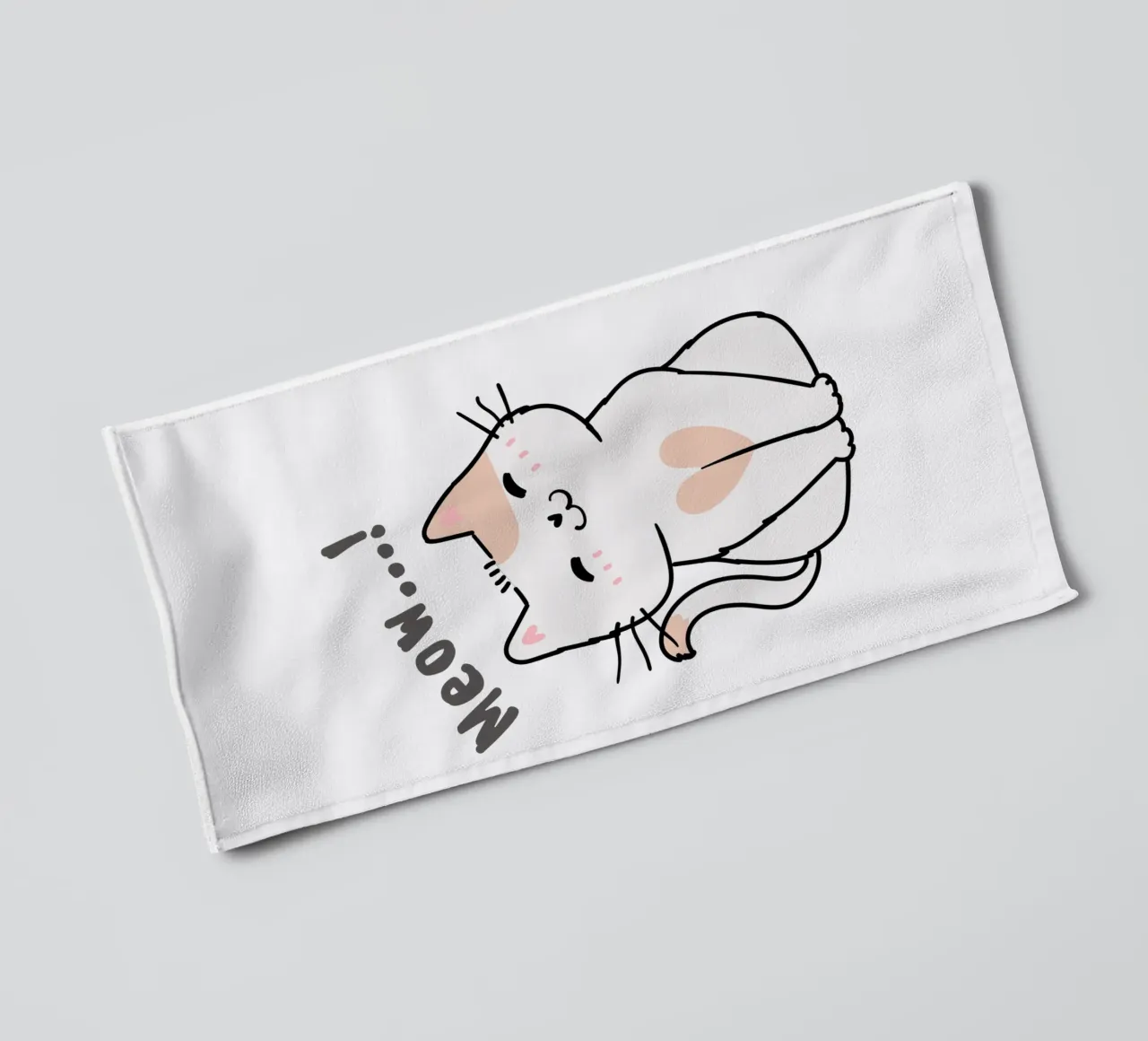 kat badhanddoek van khoailang