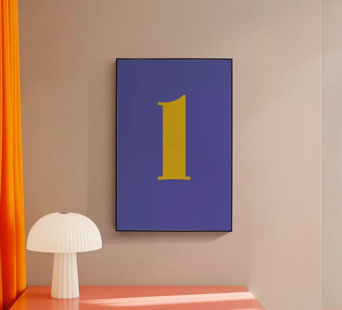 Blue Letter L plexiglass da Studio One