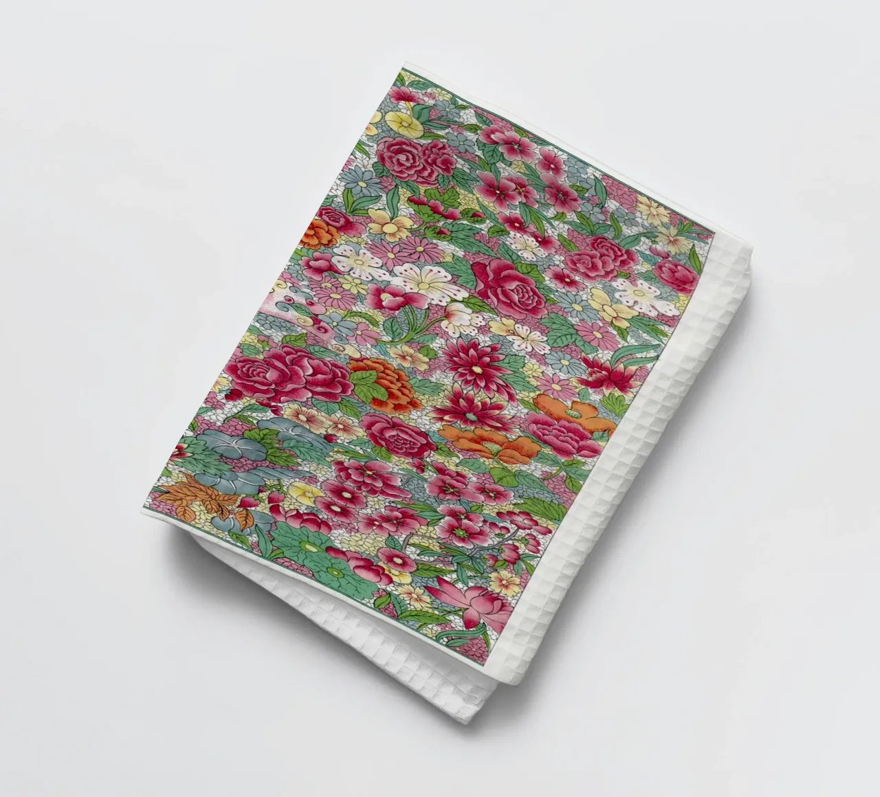 Colorful flower pattern canovaccio da cucina da vintageshop