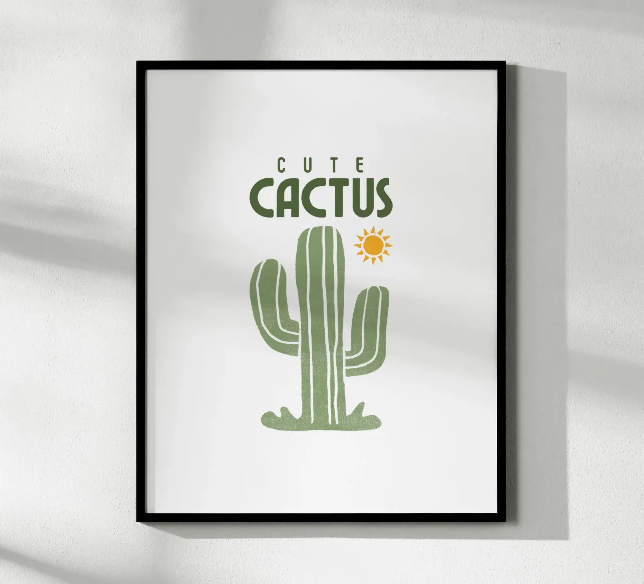 Süßer Kaktus Poster von khoailang