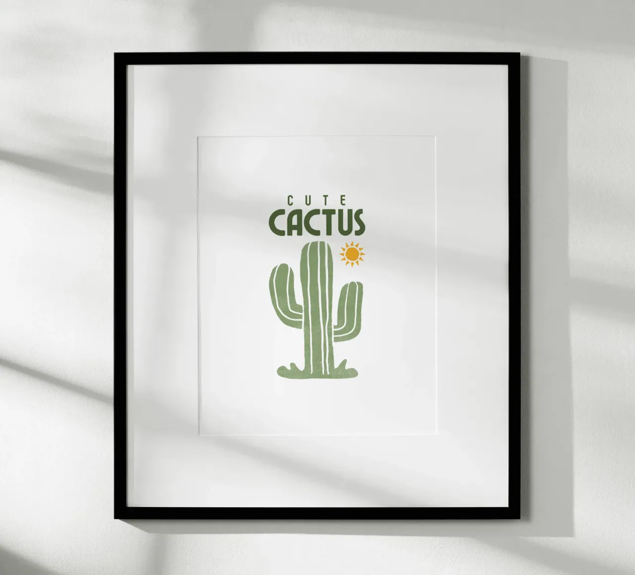 Süßer Kaktus Poster von khoailang