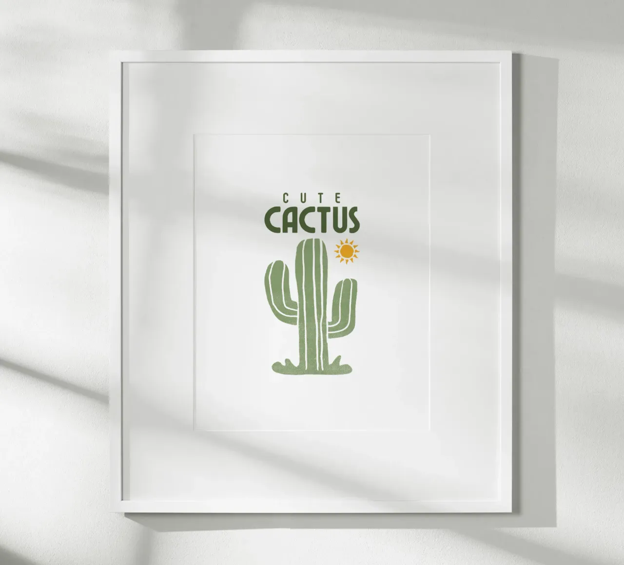 Süßer Kaktus Poster von khoailang