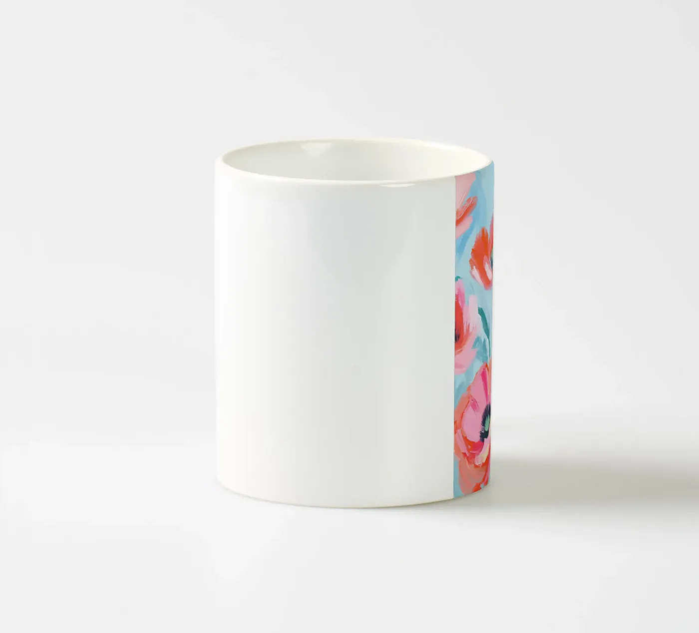 Mohnblumen ceramic mug by Ohkimiko