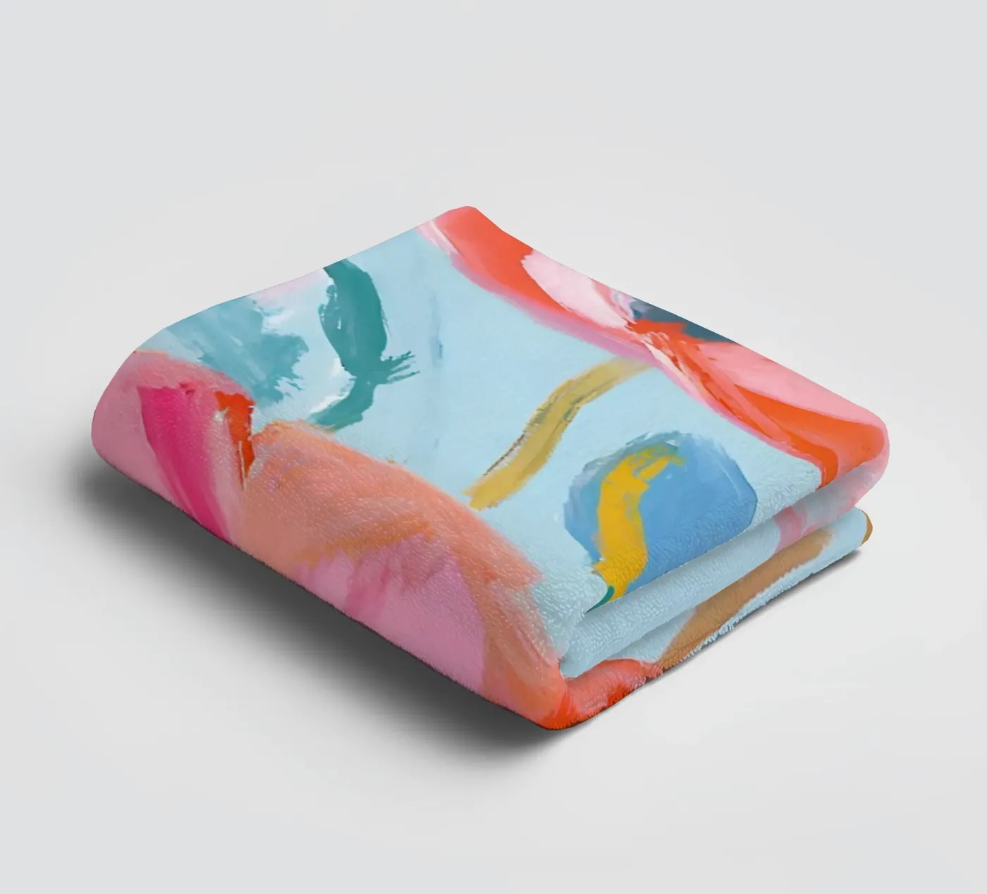 Mohnblumen badhanddoek van Ohkimiko
