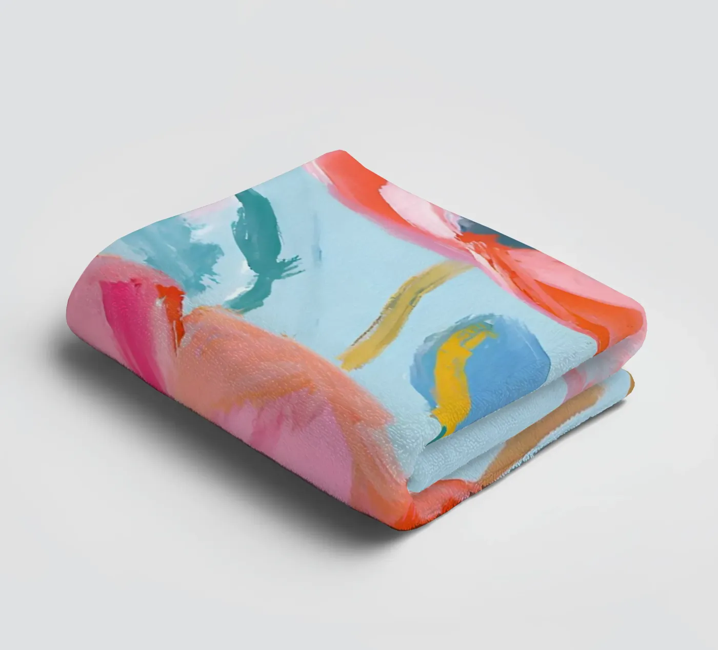 Mohnblumen badhanddoek van Ohkimiko