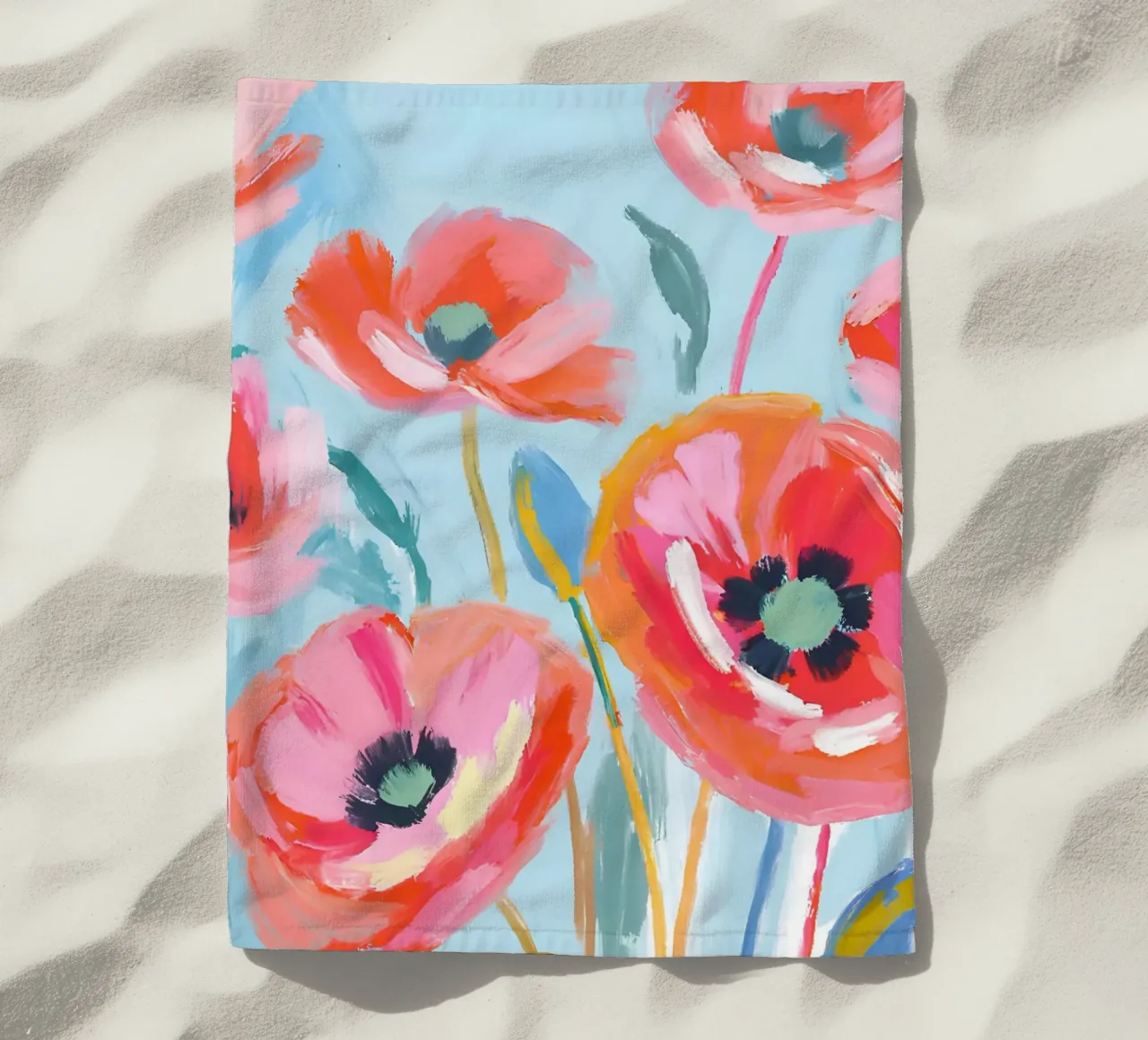 Mohnblumen telo mare da Ohkimiko