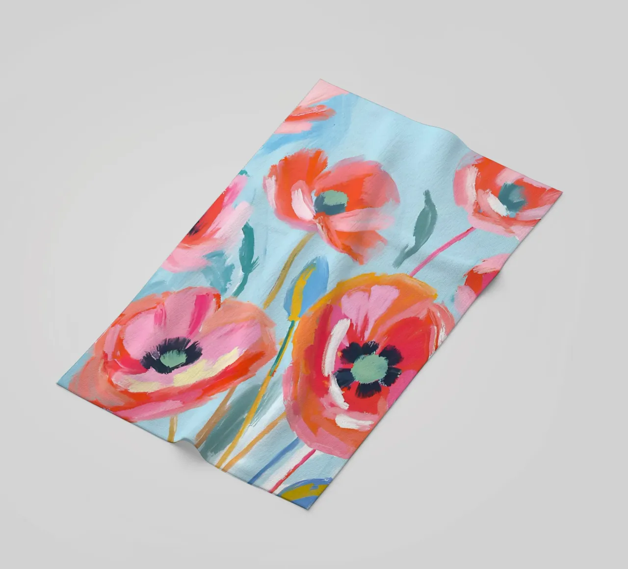 Mohnblumen telo mare da Ohkimiko