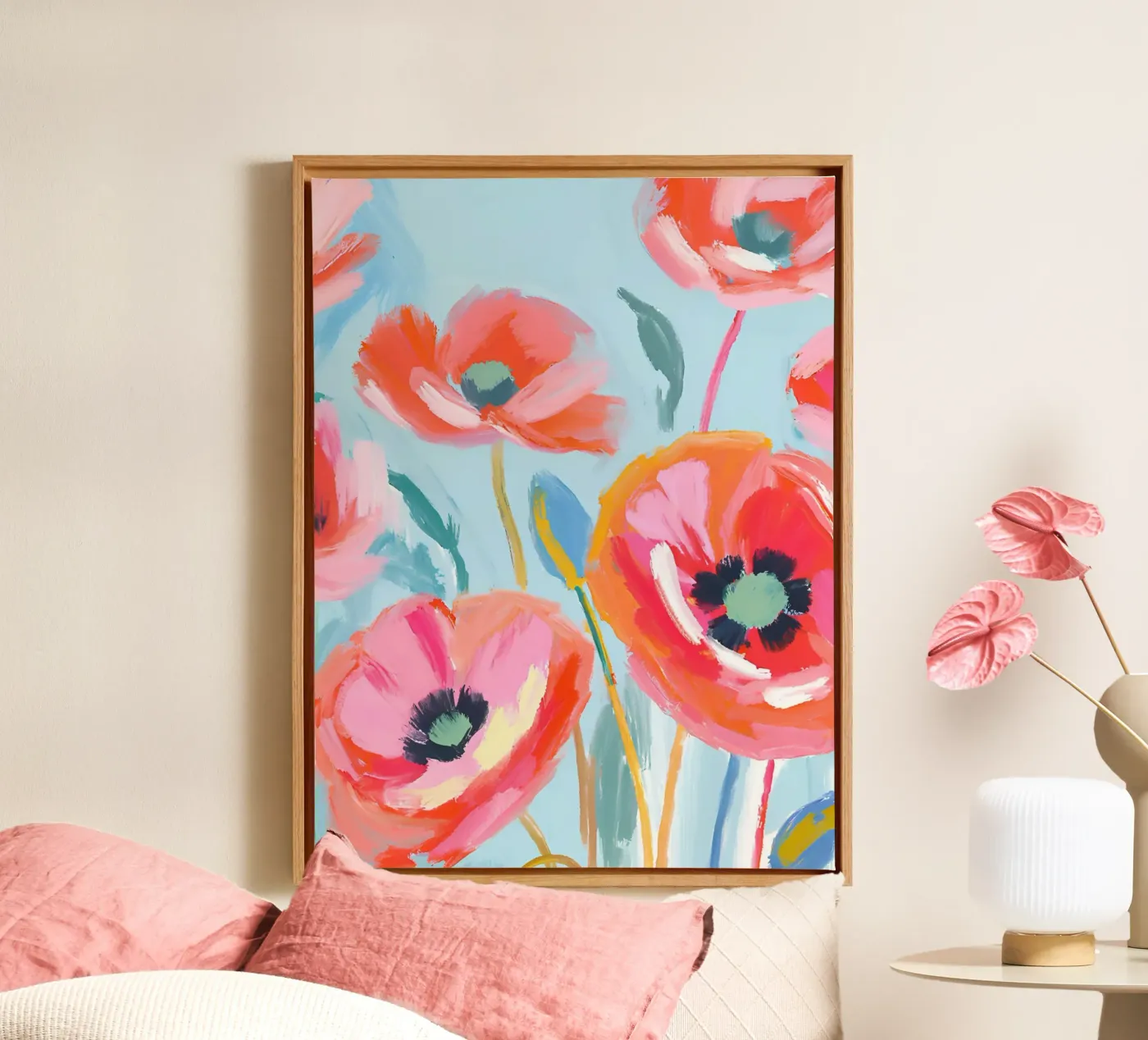 Mohnblumen tela da Ohkimiko