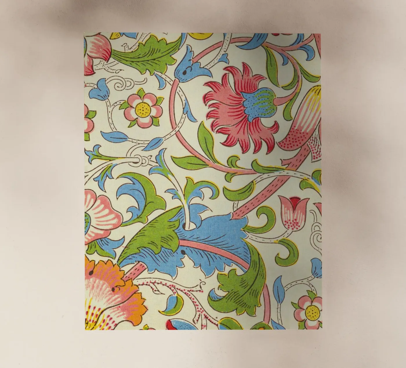 pretty floral pattern pellicola backlit da Venus Art