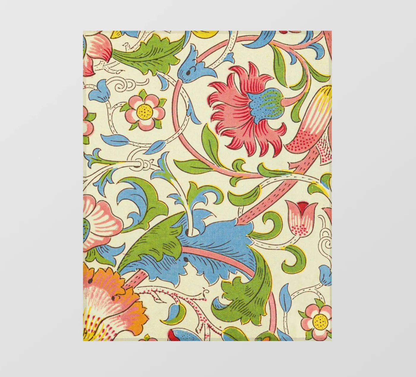 pretty floral pattern pellicola backlit da Venus Art