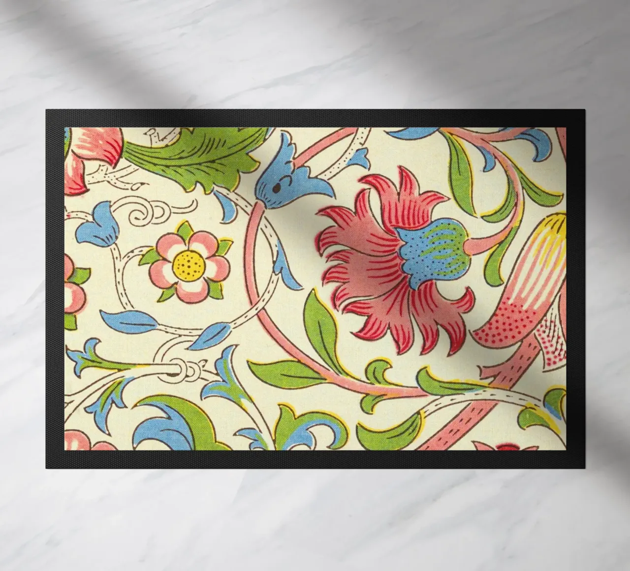 pretty floral pattern zerbino da Venus Art