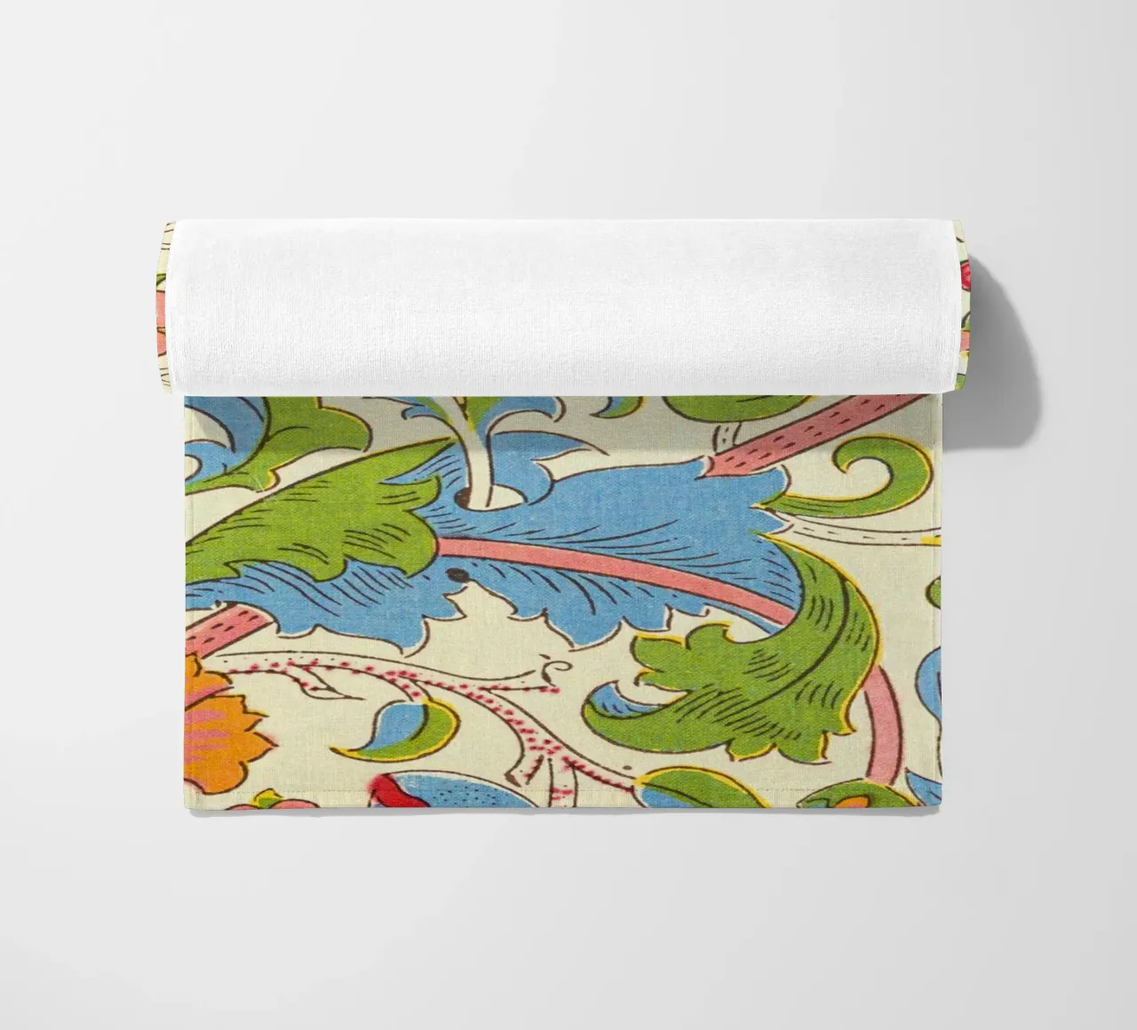 pretty floral pattern telo mare da Venus Art