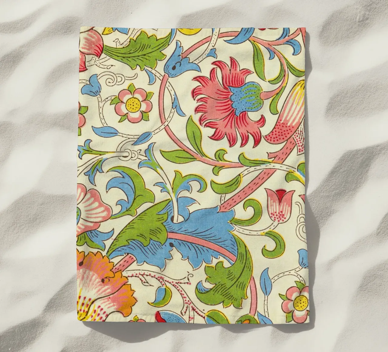 pretty floral pattern telo mare da Venus Art