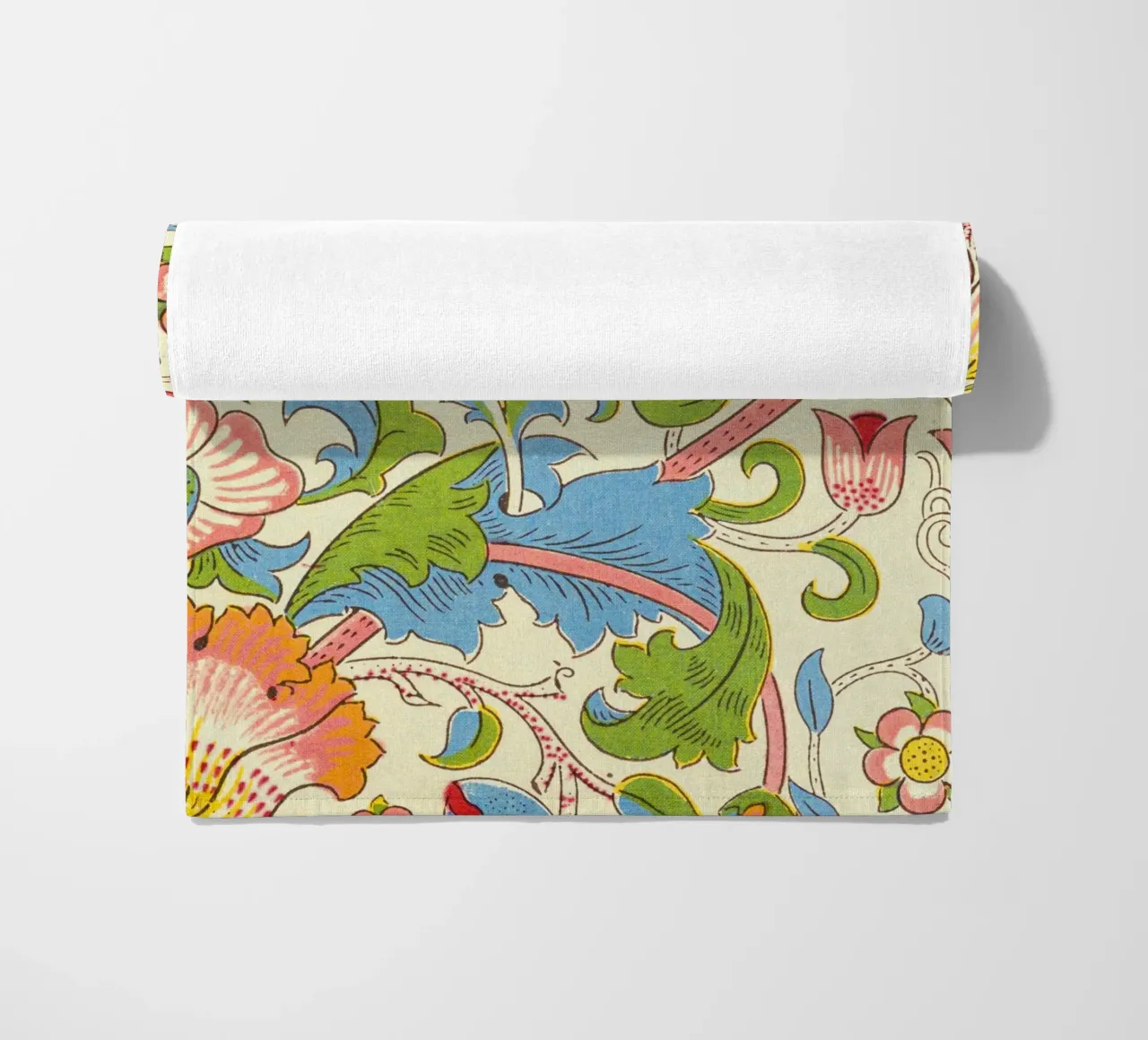 pretty floral pattern telo mare da Venus Art