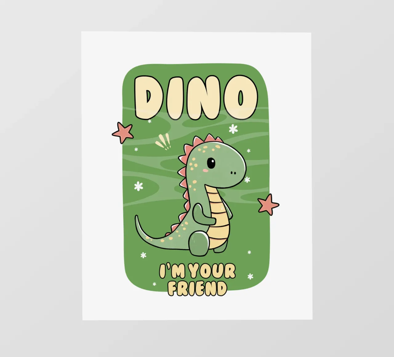 dino im your friend backlit film by khoailang