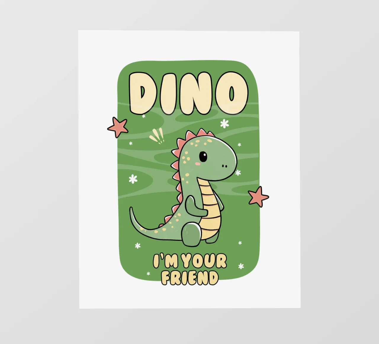 dino im your friend pvc cover by khoailang