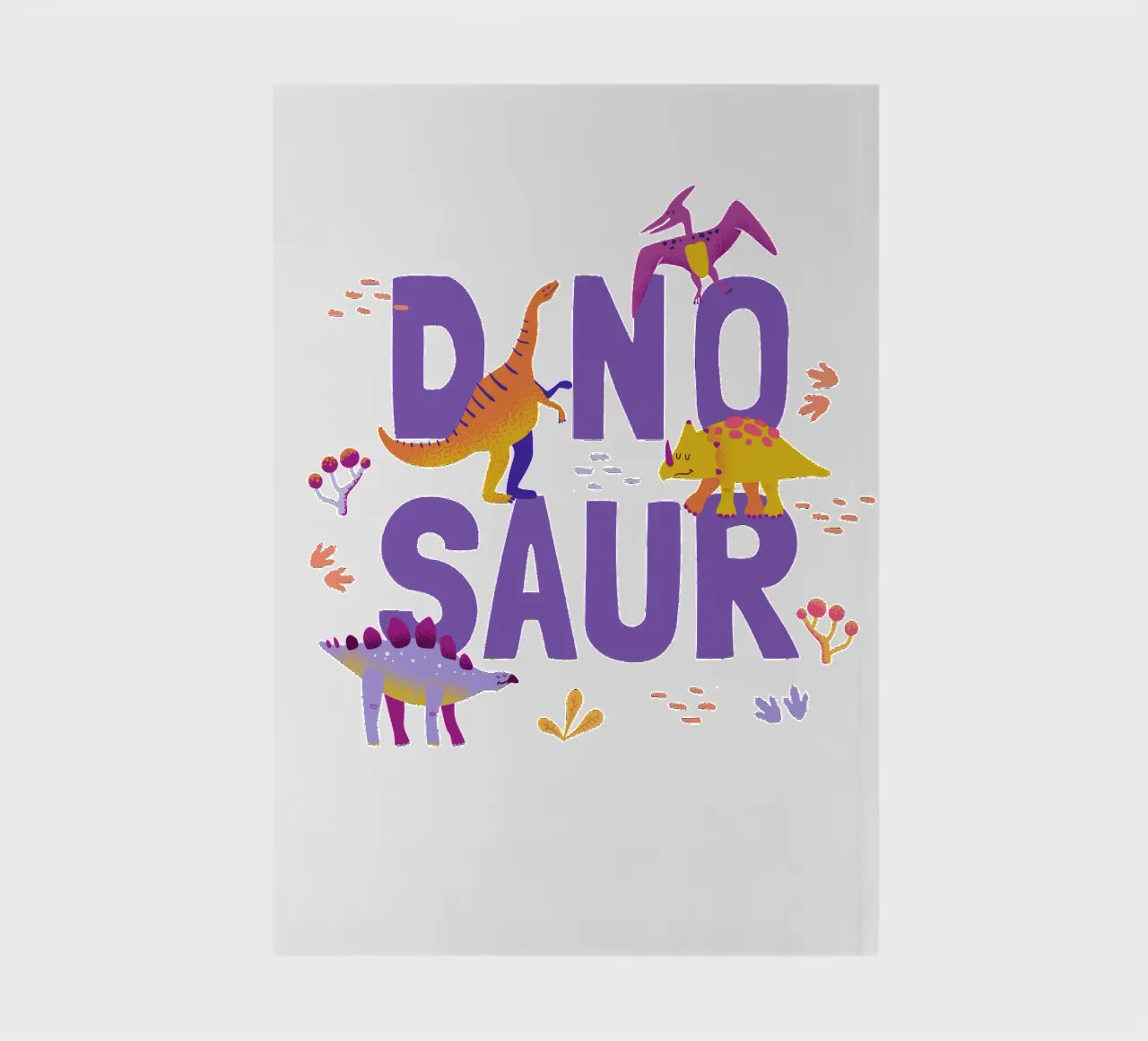 dino saur notebook by khoailang