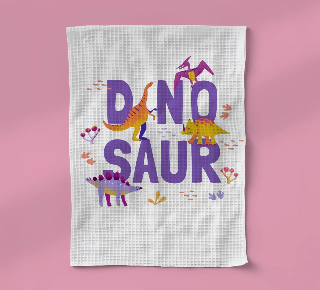 dino saur canovaccio da cucina da khoailang