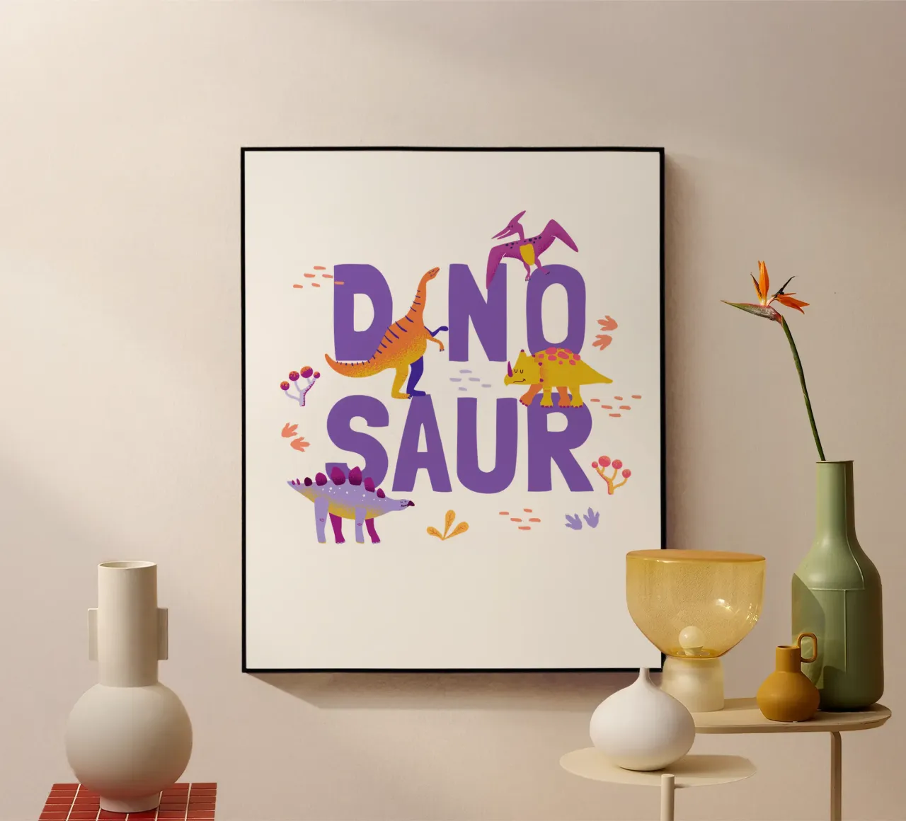 dino saur plexiglass da khoailang