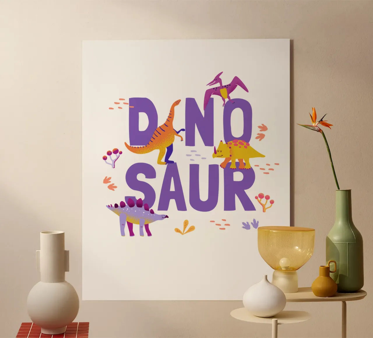 dino saur plexiglass da khoailang