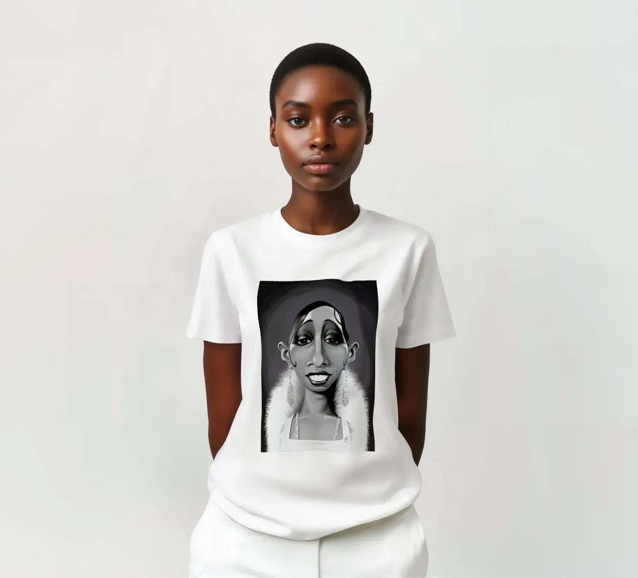 Josephine Baker t-shirt da Rob Art | Illustration