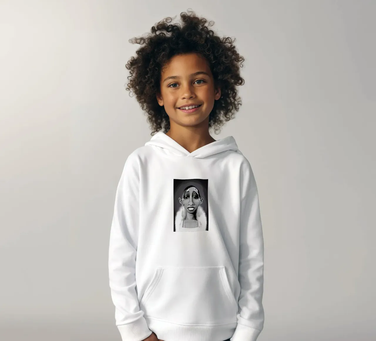 Josephine Baker felpa bambino con cappuccio da Rob Art | Illustration